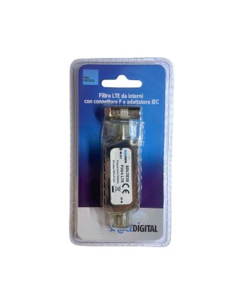 Filtro LTE Interno con Connettore F e Adattatore IEC - Space Digital