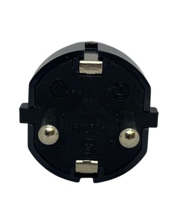 Spina Schuko 16A+T Nera 250V IP20 da Assemblare FG28607 - FAEG