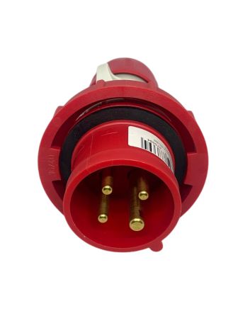 Spina Mobile Dritta 16A 3P+T 380-415V IP67 - Elettrocanali