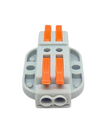 Morsetto 2 Ingressi 2 Uscite 32A 0,75‑4mm² 250/600V - Elmark