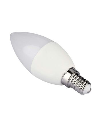 Lampadina LED RGB+4000K E14 4,8W C37 470lm con Telecomando - V-Tac