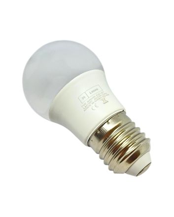 Lampadina LED E27 G45 7W Luce calda 3000K 630 Lumen LM7007 - Ledme