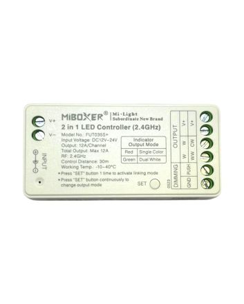Controller LED 2 in 1 12A Monocolore/Doppio Bianco 2.4GHz - MiBoxer