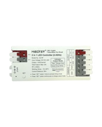 Controller LED 2 in 1 Monocolore/Doppio Bianco 12A 2.4GHz - MiBoxer