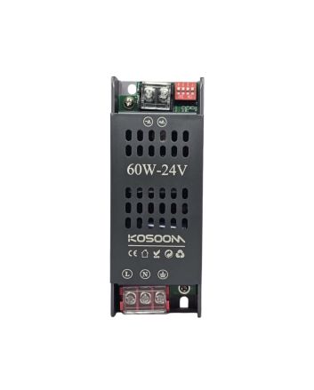 Alimentatore LED 24V 60W Slim Antracite IP20 Regolabile - Kosoom