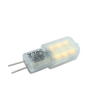 Lampadina LED G4 T10 1.1W 4000K 100lm 300° Chip Samsung - V-Tac