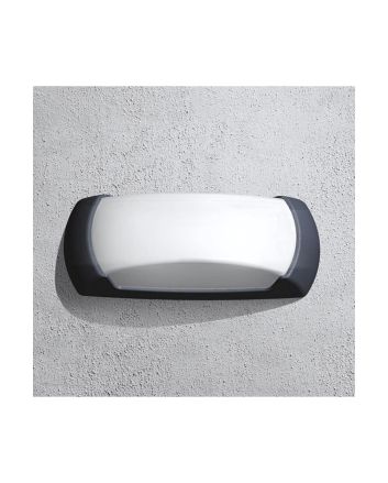 Applique LED Francy OP Nera IP66 E27 da Esterno - Fumagalli