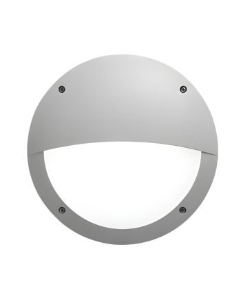 Plafoniera da Esterno Lucia EL Grigia E27 IP66 Ø30cm - Fumagalli