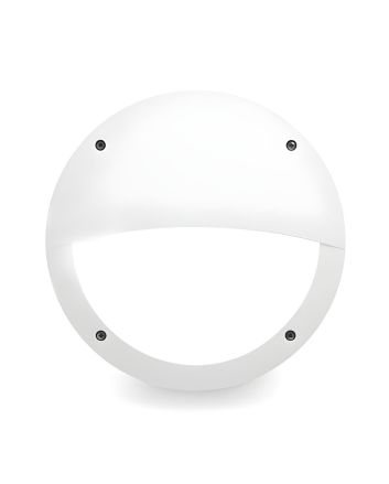 Plafoniera da Esterno Lucia EL Bianca E27 IP66 Ø30cm - Fumagalli