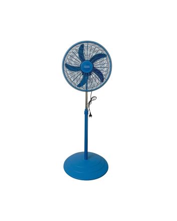 Ventilatore a Piantana Blu 130xØ50cm 75W 5 Pale - Coveri