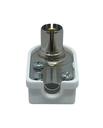 Presa Coax a Squadra 75 Ohm 9,5mm Passo Siemens CEI FG22065 - FAEG