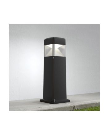 Paletto LED Elisa 500 Nero GX53 7W CCT IP55 da Esterno - Fumagalli