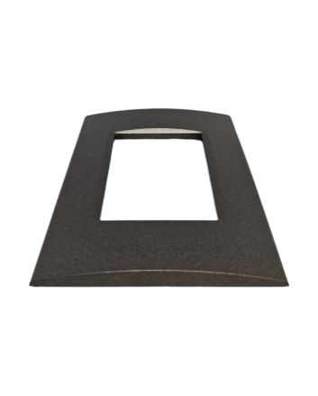 Placca 3 Posti Testa di Moro Compatibile Living Light - Tot Electric