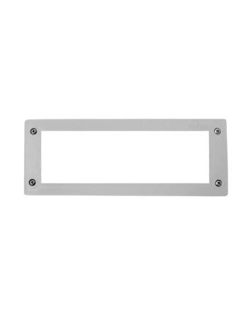 Segnapasso LED Leti 300 Grigio IP66 E27 29x11cm da Incasso - Fumagalli