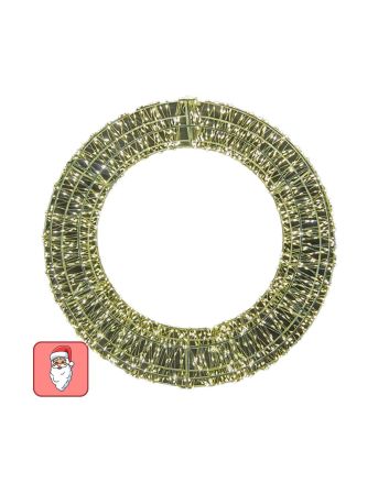 Ghirlanda Luminosa 70 Cm 2400 LED Bianco Caldo IP44