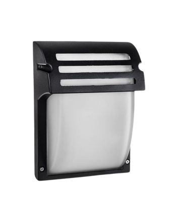 Lampada LED da Esterno E27 VT-754-7076 Nero IP44 Vetro Satinato V-TAC