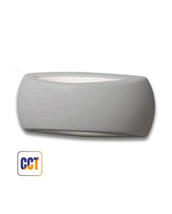 Applique LED Francy Grigia IP66 E27 da Esterno CCT 8,5W - Fumagalli