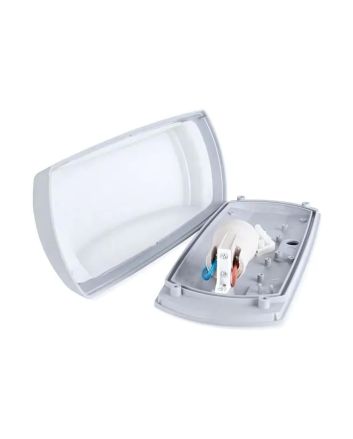 Applique LED Francy Grigia IP66 E27 da Esterno CCT 8,5W - Fumagalli