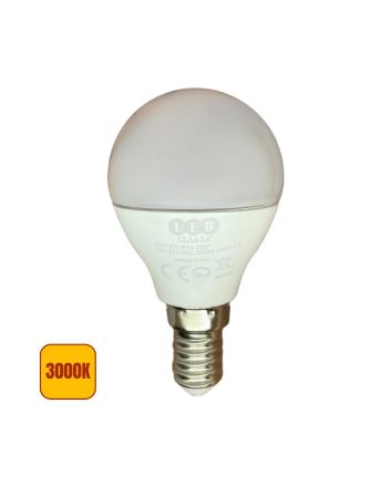 Lampadina LED E14 P45 Mini Globo 8W 800 LM Fascio 220° - 3000K Calda