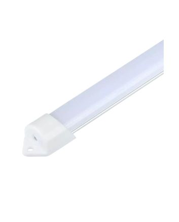 Barra LED SMD3014 90 LED 10W 60cm 12V 4000K 900 Lumen Cover Opaca