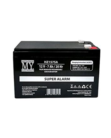 Batteria Ricaricabile al Piombo 12V 7Ah 20Hr HZ157SA - Matsuyama