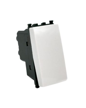 Deviatore 16A 250V Bianca TOT-603-B Compatibile Vimar Plana