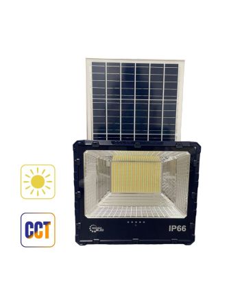 Faro Solare LED 850W CCT con Pannello Solare e Telecomando - Esterno