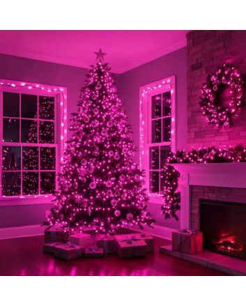 Catena 300 microLED fuxia 15m