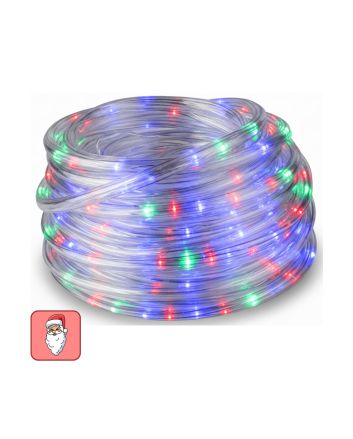 Tubo Luminoso 100 LED RGB 10 Metri IP44 8 Giochi di Luce - Ab.m