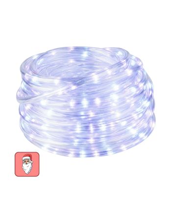 Tubo Luminoso 100 LED 6000K 10 Metri IP44 8 Giochi di Luce - Ab.m