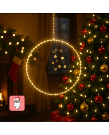 anello luminoso per vetrine e ingressi 230 led