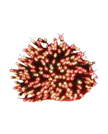 Catena 500 LED Dual Color 25m Bianco Caldo/Rosso IP44 - Nataluna