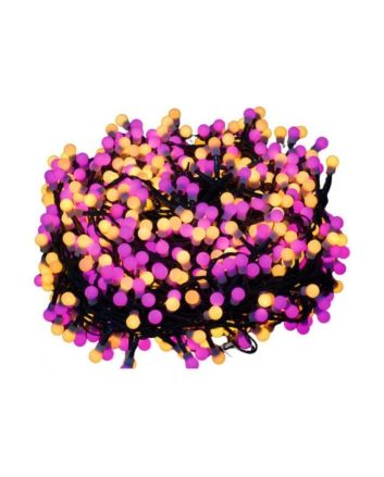 Serie 2000 LED Ball Bianco Caldo Fuxia 100m 8 Giochi IP44 - Nataluna