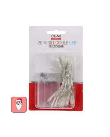Confezione 20 minilucciole LED multicolor ABM Idea
