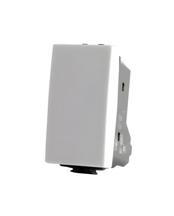 Interruttore Basculante 16A 250V Compatibile Matix Bianco M501-B