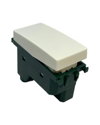 Interruttore 16A 250V Bianco TOT-601-B Compatibile Vimar Plana