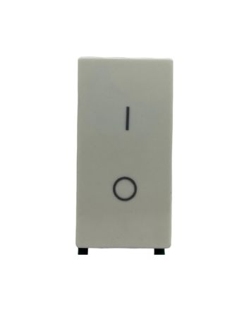 Interruttore Bipolare 16A Bianco TOT-602-B Compatibile Vimar Plana