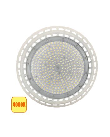 Lampada UFO LED Industriale 100W 4000K IP65 - Alluminio Bianca