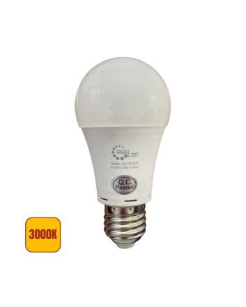 Lampadina LED A60 E27 5W - Basso Consumo, Luce Calda 3000K