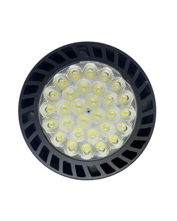Lampadina LED E27 PAR30 40W 6500K 5200lm Nera Fascio Luminoso 38°