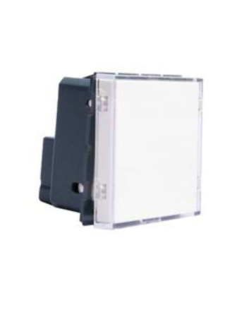 MatixGO - Pulsante Portanome 1P (NO) 3A 250Vacm Illuminato | J4040 Bticino