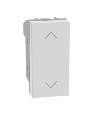 MatixGO - Pulsante doppio 1P (NO) + 1P (NO) 10Ax - 250Vac Interbloccato. JW4037N Bticino