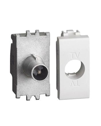 Presa TV Diretta Derivata 1 Modulo Bticino N4202DN Living Light Bianca