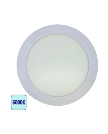Pannello LED Incasso Tondo 20W 6000K 2000lm con Trasformatore