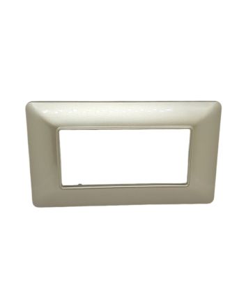 Placca 4 Posti Sabbia TOT-M8004-6 Compatibile Matix - Tot Electric