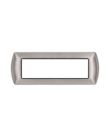 Placca 7 Posti Argento Satinato TOT-8807-T5 per Living International