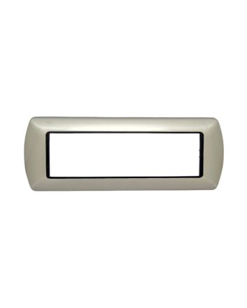 Placca 7 Posti Champagne TOT-8807-8 Compatibile Living International
