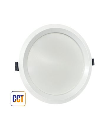 Pannello LED CCT 40W 5600lm Ø225mm UGR<17 IP54 - Olizon