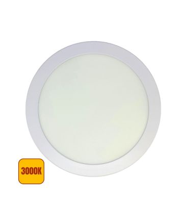 Plafoniera LED 14W Rotonda Ø157mm - 3000K, 1400 LM, Risparmio Energia