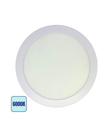 Plafoniera LED 14W Rotonda Ø157mm - 6000K, 1400 LM, Risparmio Energia